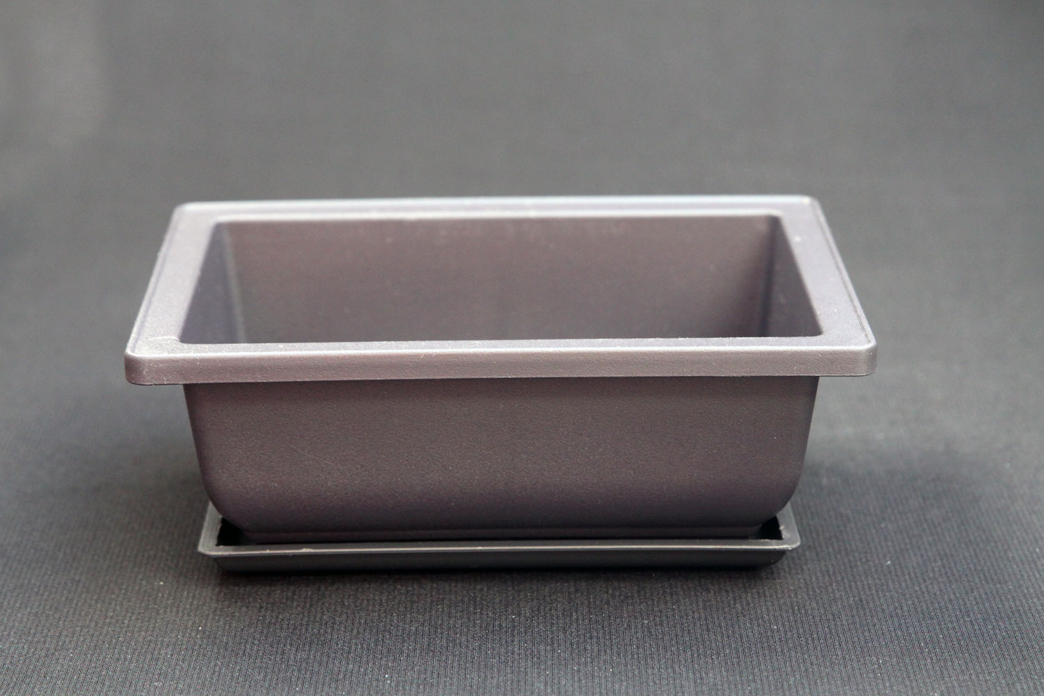 Vas Plastic cu Tava 14x10x5 cm