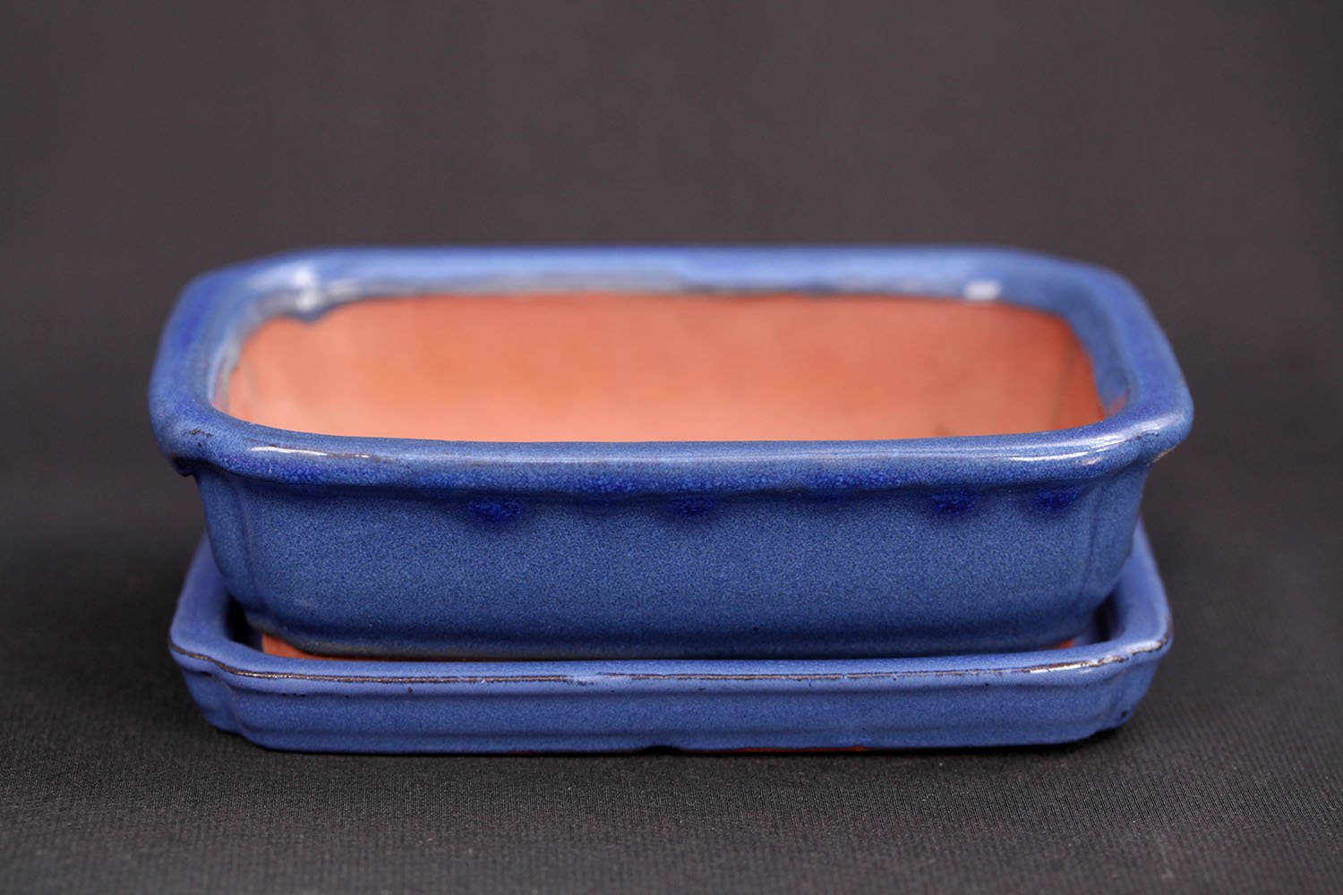 Vas Bonsai cu Farfurie 18,5x13,5x5 cm